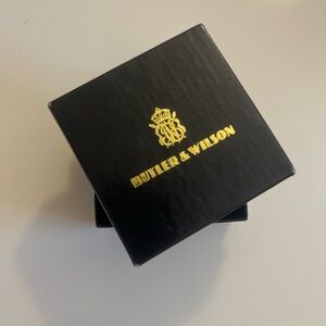 🗽Vintage Butler and Wilson Black Jewelry Box. Collectible Vintage Gift Box